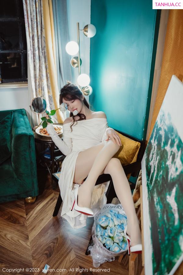 婠婠么  [XiuRen]高清写真图 2023.01.29 No.6182 婠婠么 丝袜美腿第40张图片
